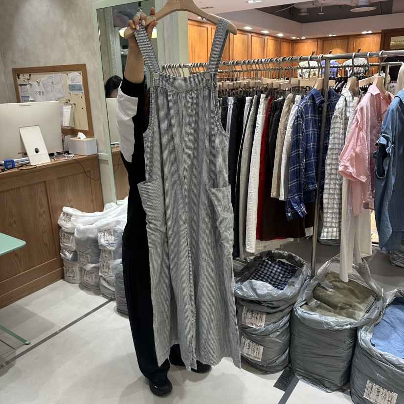 DELI JENNY韓國直郵女裝新款人氣推薦熱賣職業26夏季背帶褲DELI JENNY背帶褲
