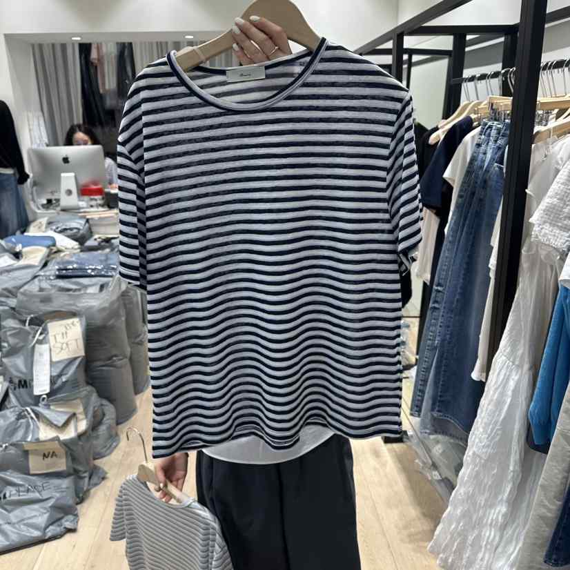 BRUNI/RICOTTA韓國東大門直郵女士新品熱賣26春夏推薦T恤BRUNI/RICOTTAT恤