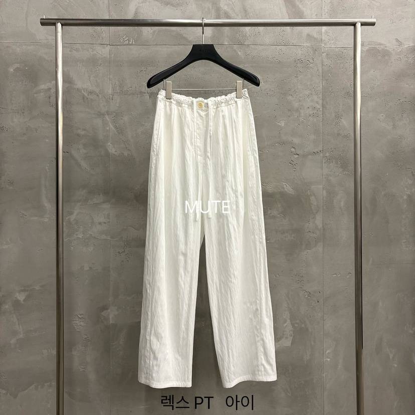 MUTE-P韓國直郵女士新款熱賣時尚26春夏職業休閑26夏季休閑褲MUTE休閑褲