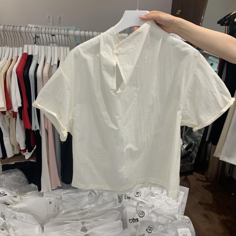 UNDERSTANDING韓國代購女裝新款職業人氣26春夏襯衫蕾絲衫半領UNDERSTANDING襯衫/蕾絲衫