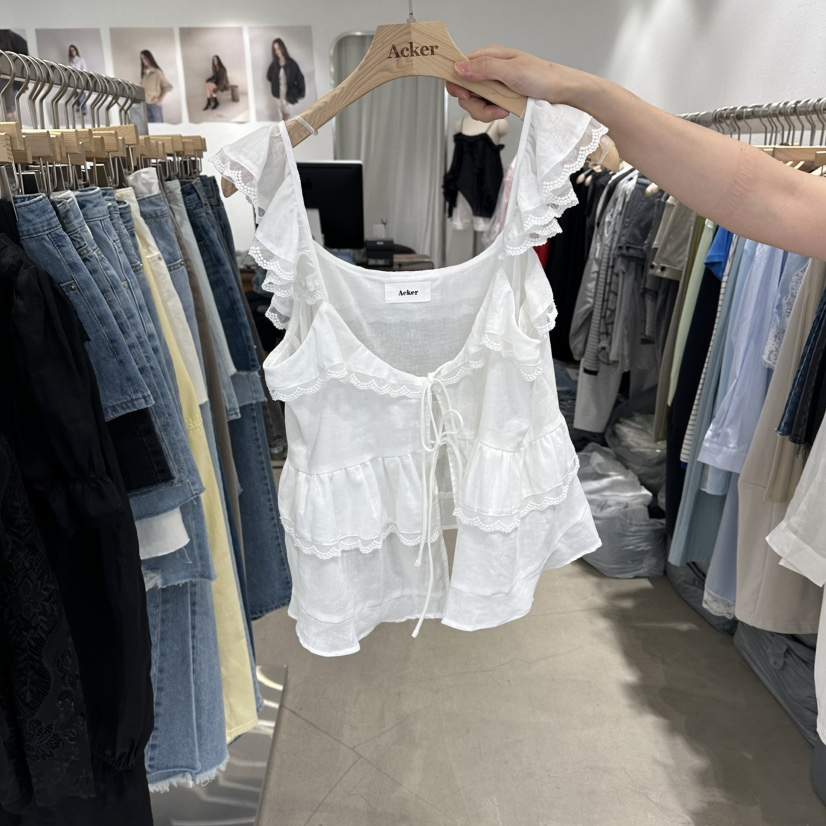 ACKER韓國直郵實拍女裝新款26春夏熱賣推薦26夏季吊帶背心ACKER吊帶/背心