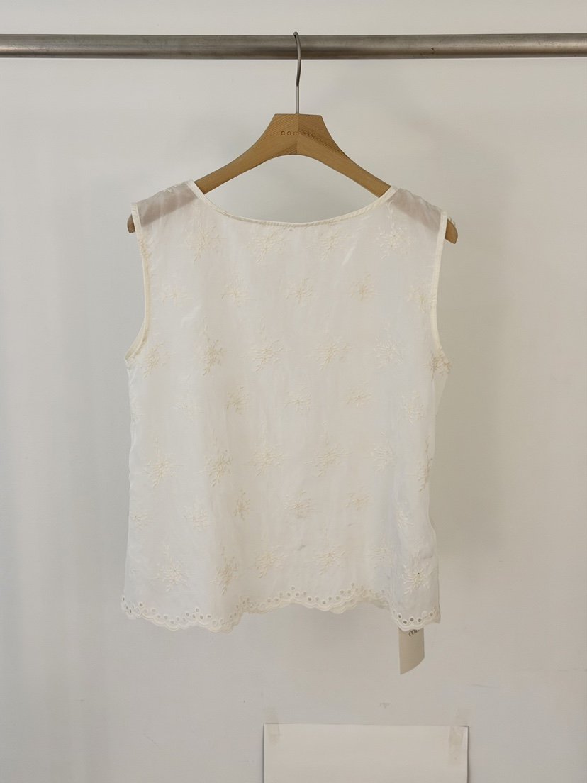 COMETE韓國代購女裝新品26夏季推薦26春夏人氣吊帶背心刺繡COMETE吊帶/背心