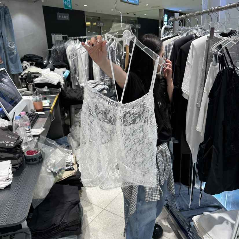 HERTZ-P韓國東大門代購女裝新品推薦休閑26春夏吊帶背心HERTZ-P吊帶/背心