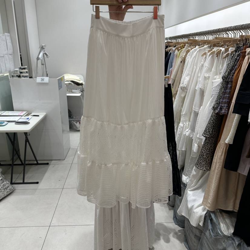 XPARTY韓國代購女裝新款26夏季時尚人氣26春夏推薦熱賣長裙XPARTY長裙