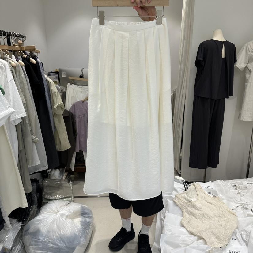 IRVINE韓國東大門代購女士新品26夏季休閑熱賣26春夏長裙IRVINE長裙