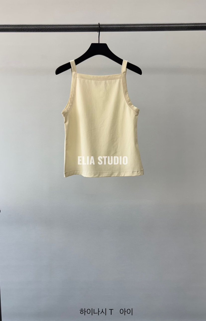 ELIA東大門實拍韓國女士新品26春夏時尚熱賣休閑吊帶背心ELIA吊帶/背心