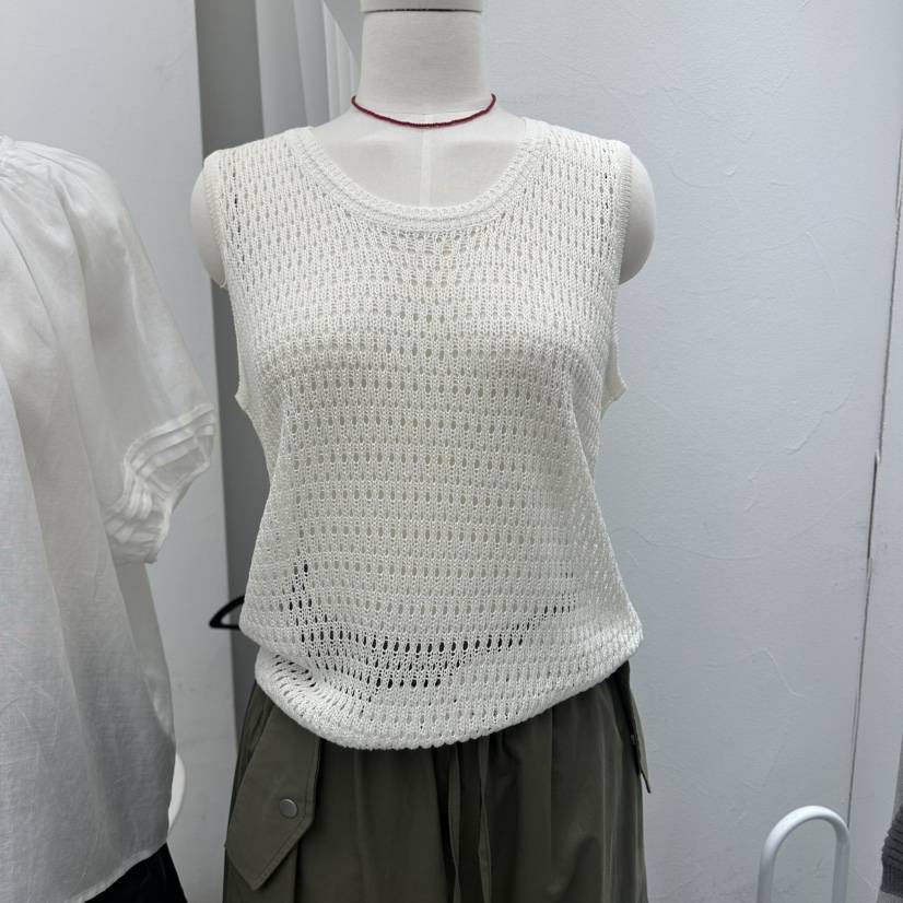 GOLDEN MARKET韓國直郵女裝新品休閑吊帶背心無袖針織衫GOLDEN MARKET吊帶/背心