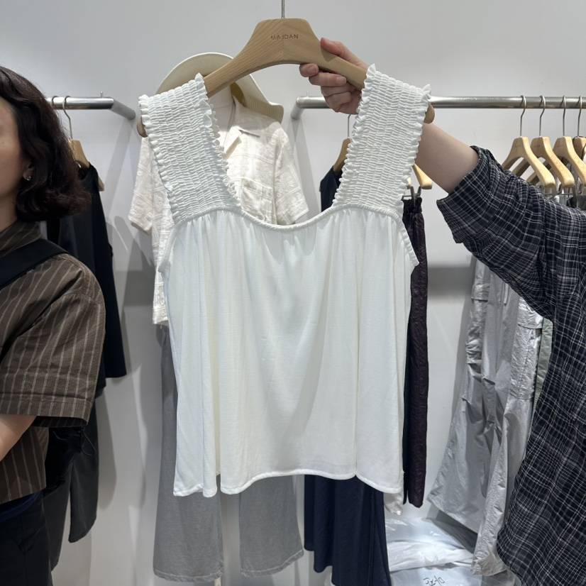 MAJDAN韓國代購女裝新款休閑熱賣職業時尚人氣26夏季吊帶背心MAJDAN吊帶/背心