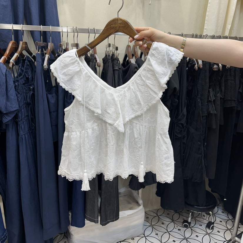 BAMBOLINA韓國代購女裝新品推薦職業時尚熱賣吊帶背心流蘇BAMBOLINA吊帶/背心