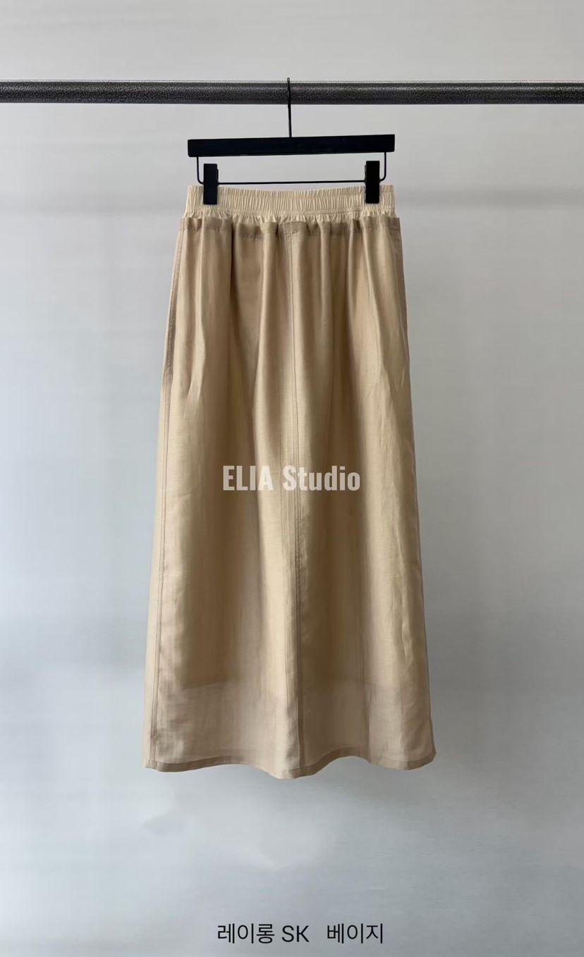 ELIA韓國直郵實拍女士新款時尚26春夏熱賣休閑人氣職業長裙ELIA長裙
