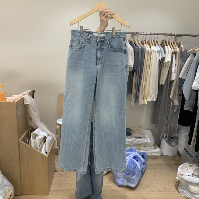 FOREST韓國東大門代購女裝新品26夏季推薦26春夏時尚牛仔褲FOREST牛仔褲