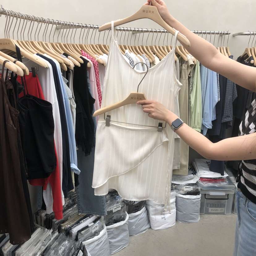 MURR韓國代購女裝新品熱賣26夏季時尚休閑推薦套裝披肩圍巾MURR套裝