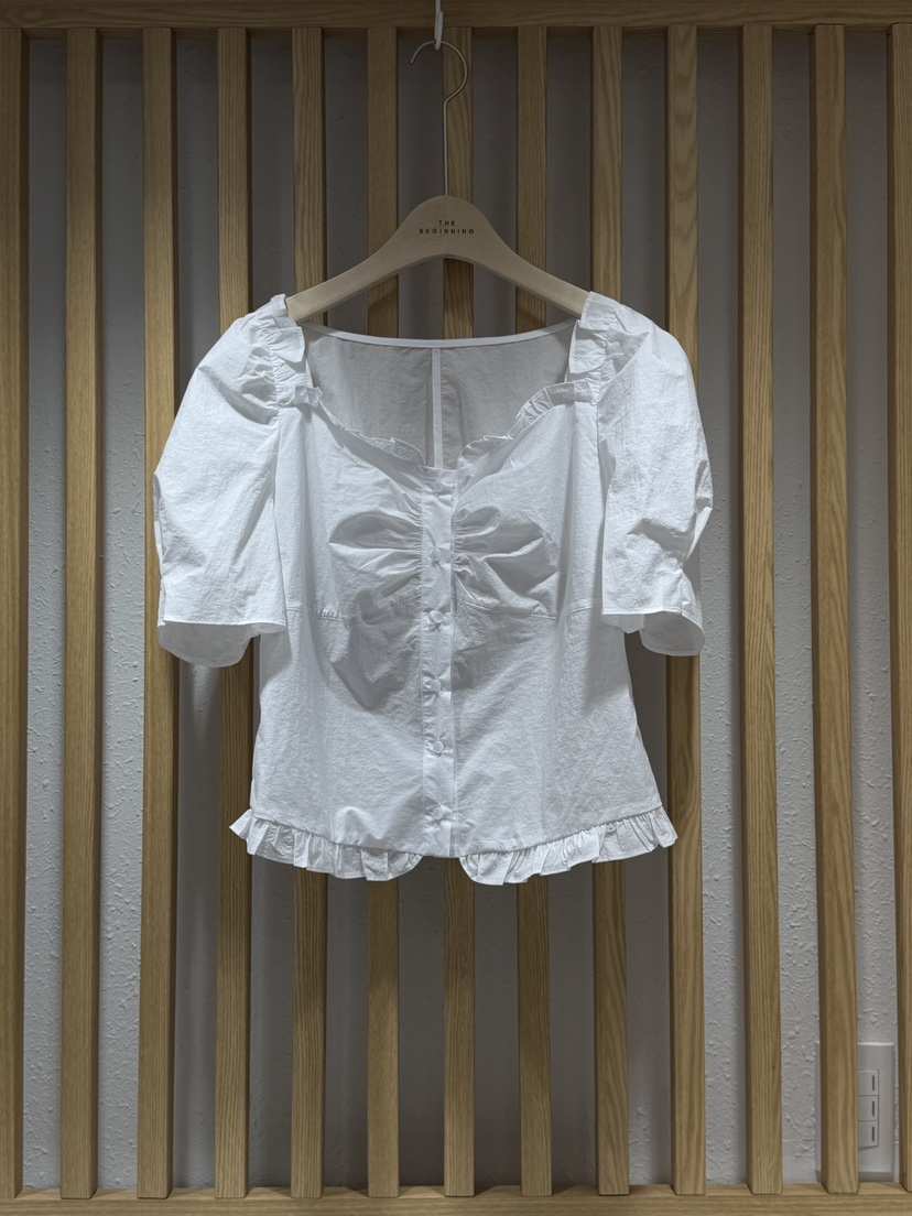 BODDARI보따리-T韓國直郵女裝新品26夏季熱賣襯衫蕾絲衫BODDARI보따리-T襯衫/蕾絲衫