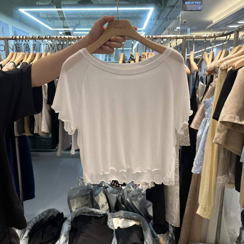 HONG.U韓國東大門代購女裝新品26夏季26春夏推薦時尚T恤HONG.UT恤