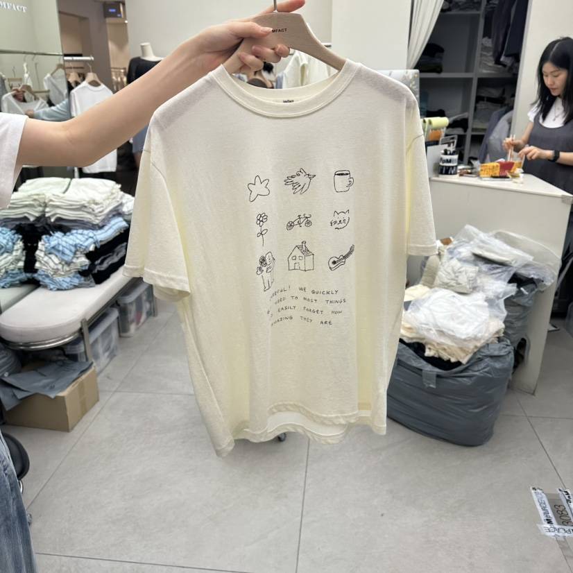 I MFACT東大門實拍韓國女士新品休閑熱賣職業推薦時尚T恤I MFACTT恤