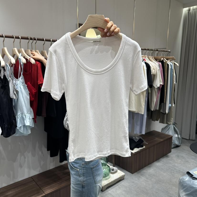 BABYTOUCH韓國直郵實拍女裝新品26春夏休閑職業人氣熱賣T恤BABYTOUCHT恤