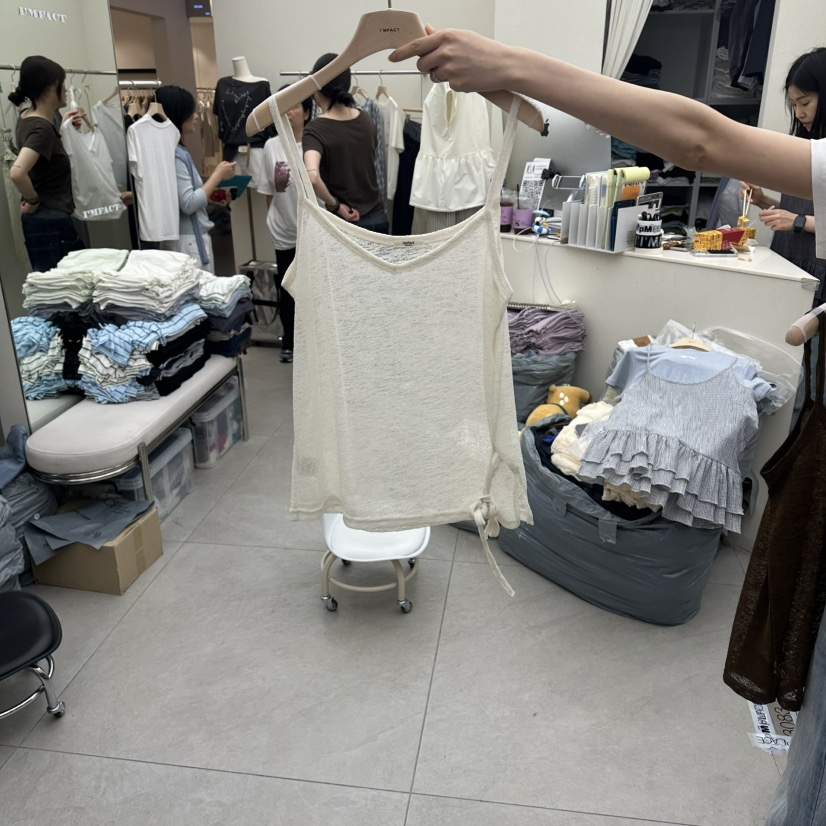 I MFACT韓國直郵女裝新品26春夏職業時尚推薦人氣吊帶背心I MFACT吊帶/背心