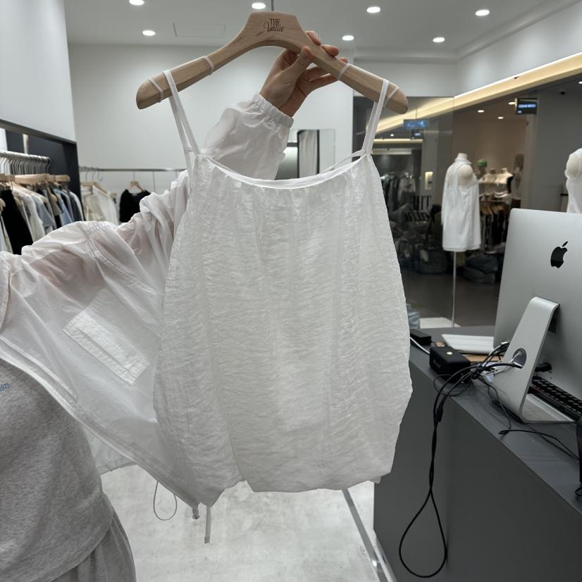 THE VALUE韓國東大門代購女裝新品推薦26夏季吊帶背心無袖THE VALUE吊帶/背心