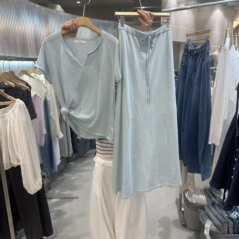 ALEGRE韓國直郵實拍女士新款時尚職業人氣熱賣休閑26夏季套裝ALEGRE套裝