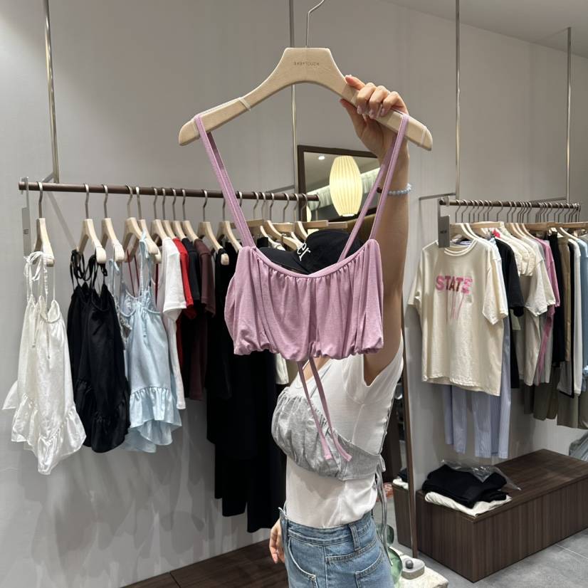 BABYTOUCH東大門實拍韓國女裝新款人氣26夏季推薦吊帶背心BABYTOUCH吊帶/背心