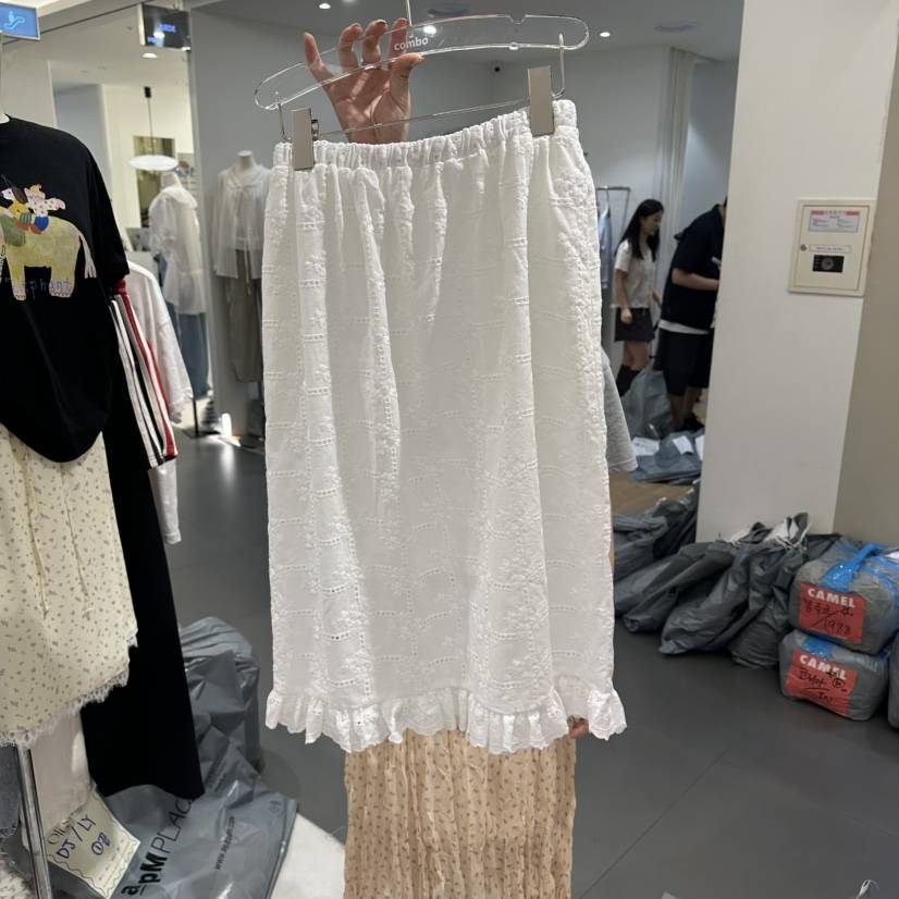 COMBO東大門實拍韓國女裝新品26夏季人氣時尚熱賣休閑長裙COM_BO長裙