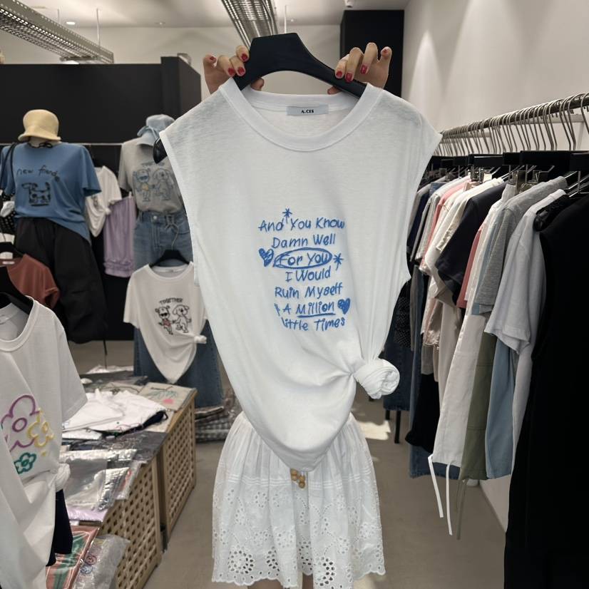 A.CES韓國直郵女裝新品職業休閑推薦人氣時尚熱賣吊帶背心A.CES吊帶/背心