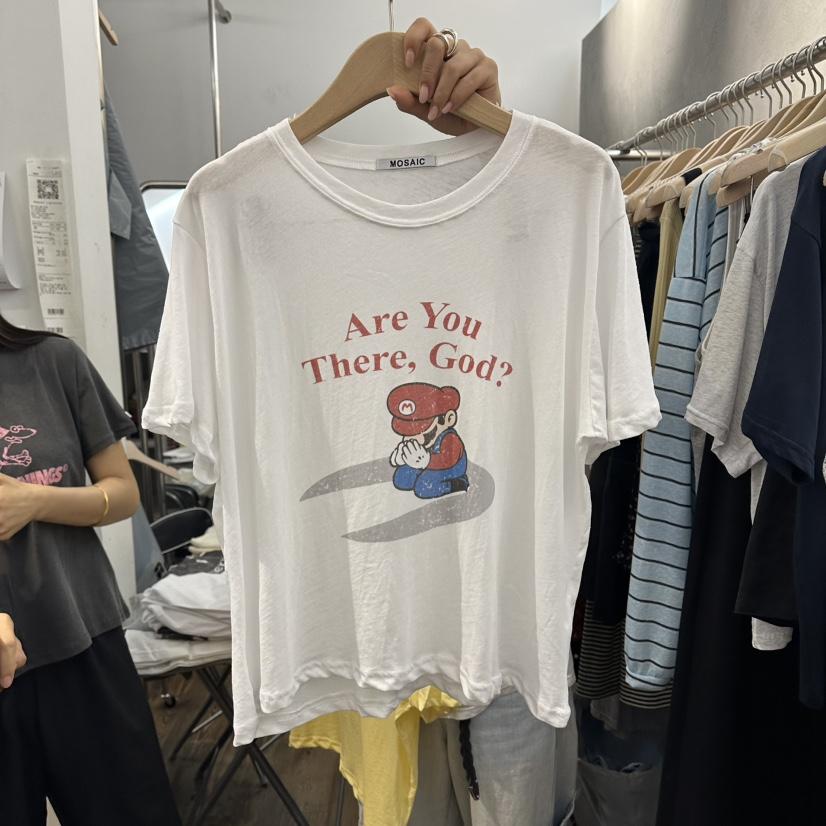 MOSAIC韓國東大門代購女裝新品推薦熱賣職業時尚休閑人氣T恤MOSAICT恤