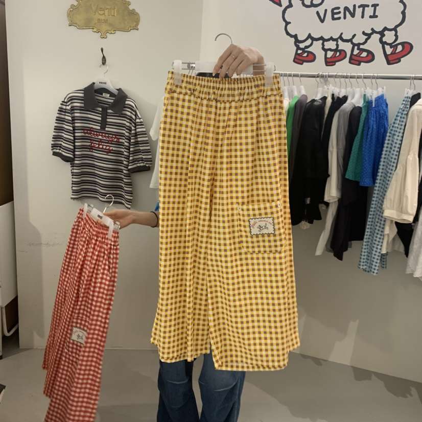 VENTI韓國代購女裝新款26夏季職業推薦熱賣時尚26春夏休閑褲VENTI休閑褲