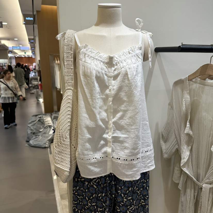 WINSOME韓國東大門直郵女裝新品休閑26春夏人氣吊帶背心無袖WINSOME吊帶/背心