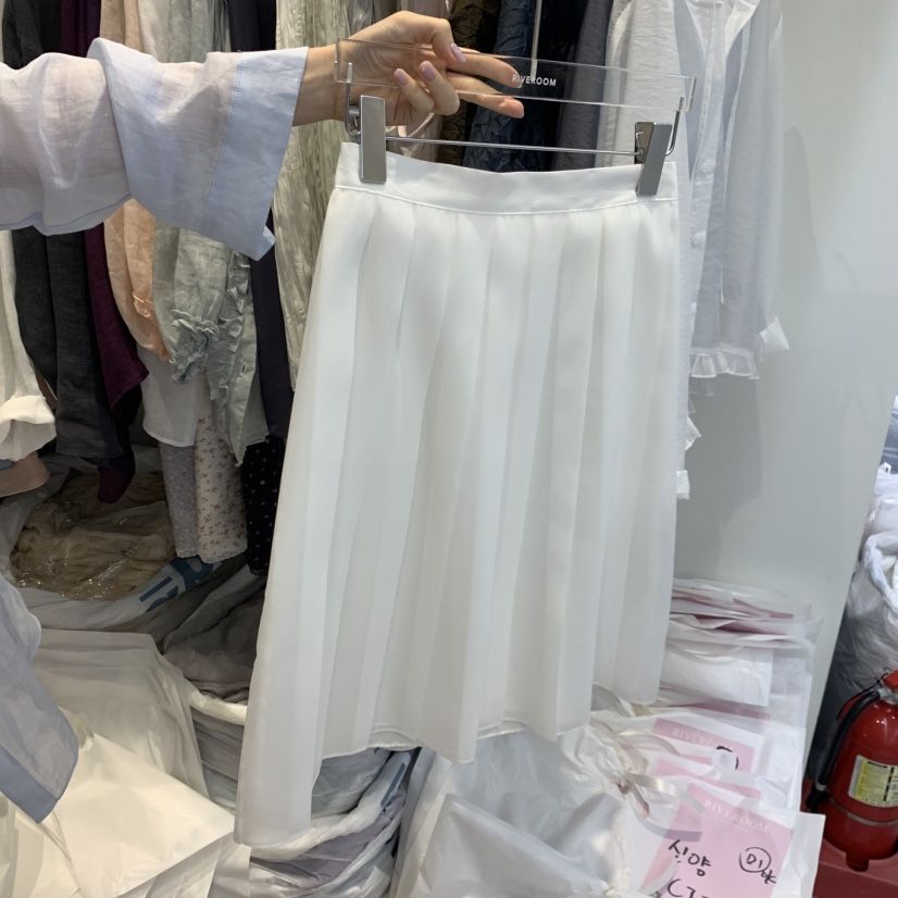 RIVEROOM韓國直郵女士新品26春夏時尚休閑熱賣半身裙中短裙RIVEROOM半身裙/中短裙