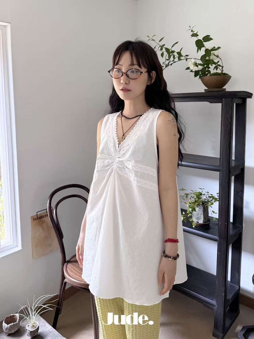 HEYJUDE韓國直郵實拍女裝新品26夏季休閑推薦時尚吊帶背心HEYJUDE吊帶/背心