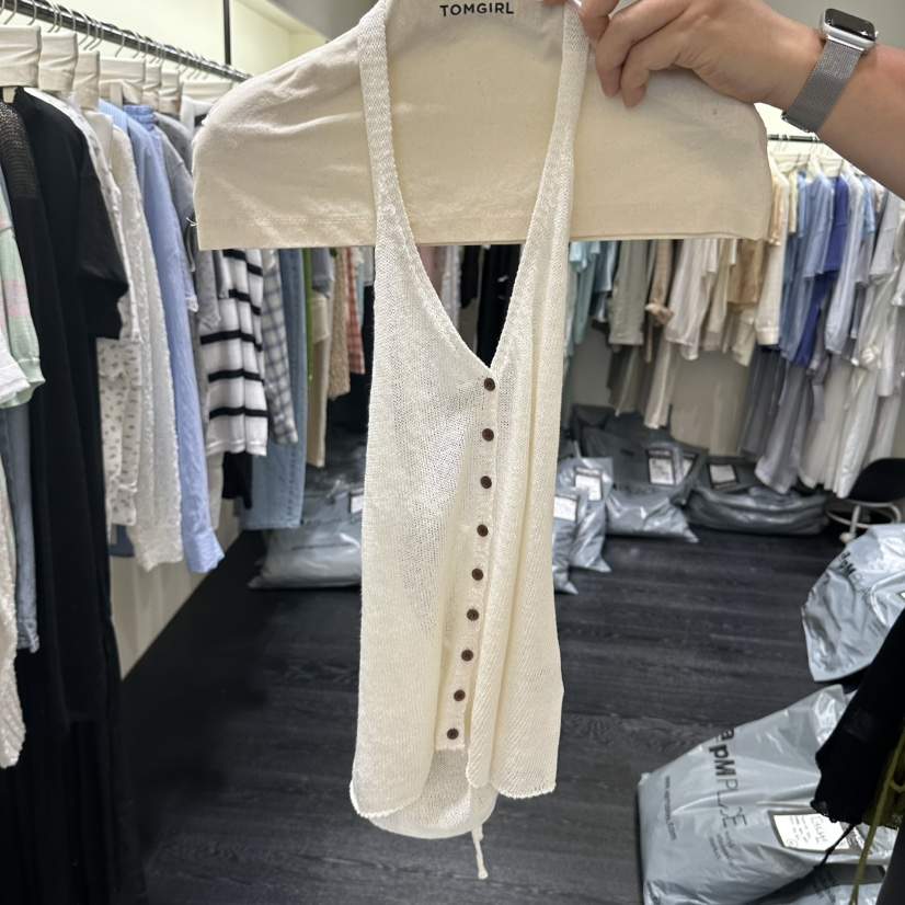 TOMGIRL韓國東大門直郵女裝新品熱賣職業時尚人氣吊帶背心TOMGIRL吊帶/背心