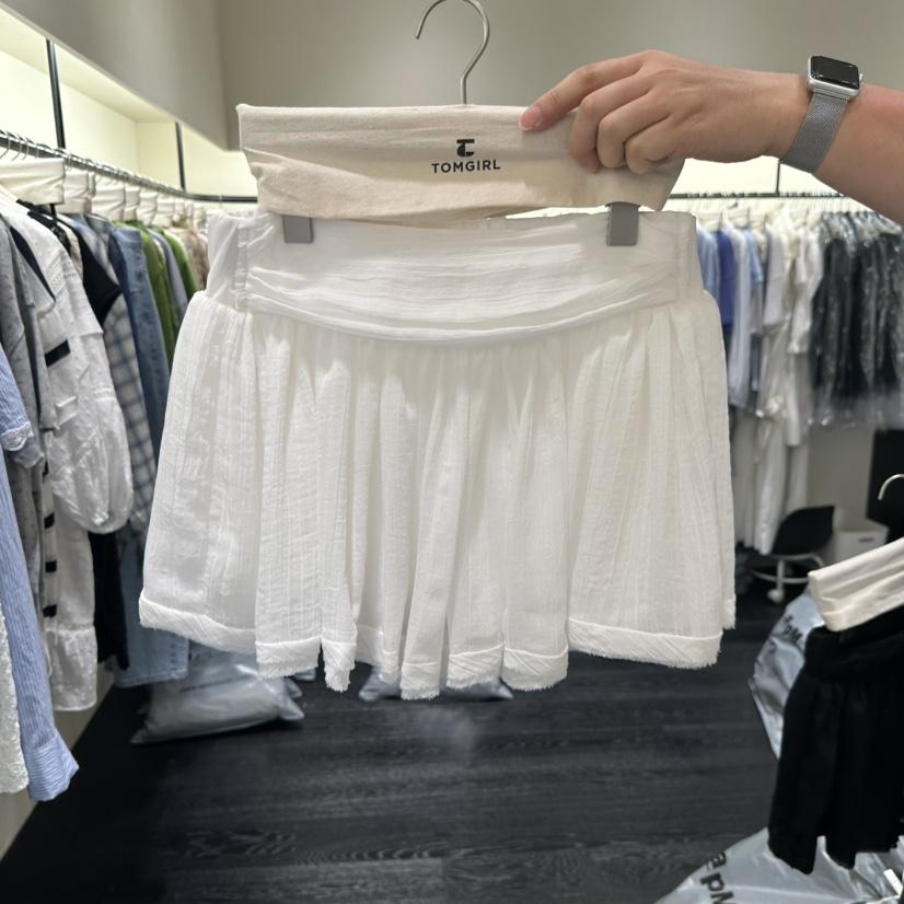 TOMGIRL韓國直郵實拍女士新品26夏季人氣推薦休閑時尚短裙TOMGIRL短裙