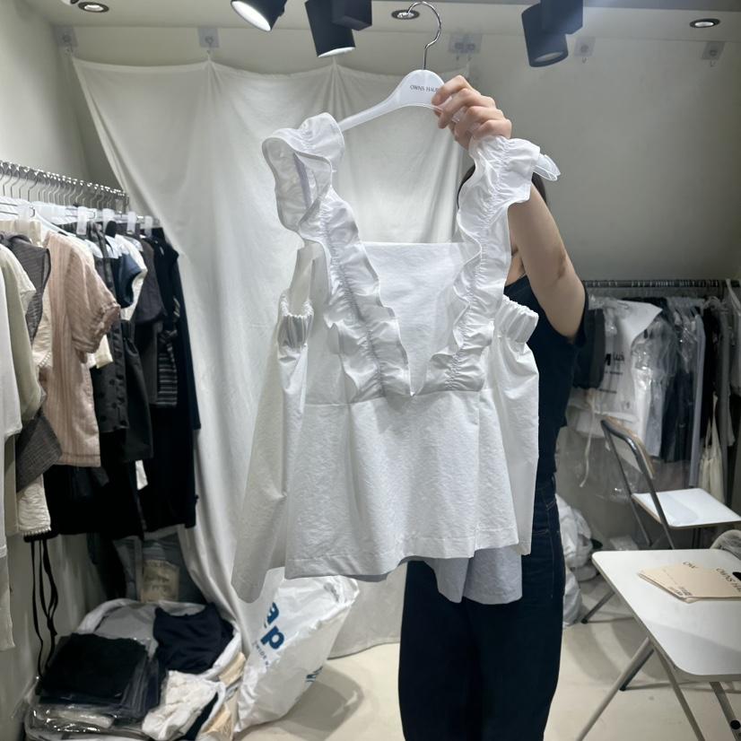 OWNS韓國代購女士新品26夏季推薦休閑26春夏職業吊帶背心OWNS HAUS吊帶/背心