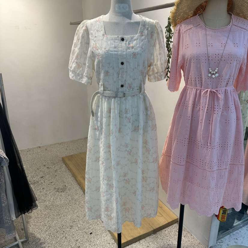 BIKINI韓國直郵女士新品時尚推薦26春夏26夏季連衣裙不含腰帶BIKINI連衣裙