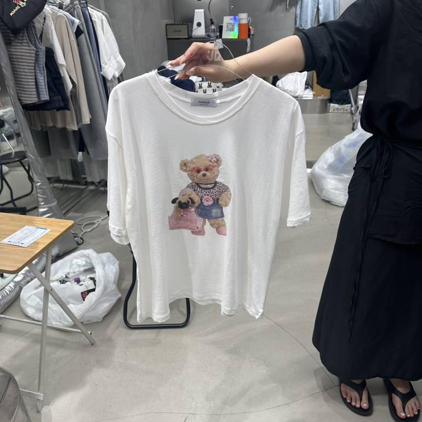 JUDYQUE東大門實拍韓國女裝新款職業休閑26春夏熱賣26夏季T恤JUDYQUET恤