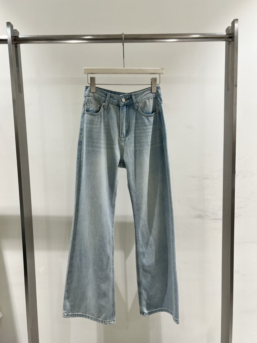 MENTOR韓國直郵女裝新款26夏季26春夏職業推薦時尚牛仔褲MENTOR牛仔褲