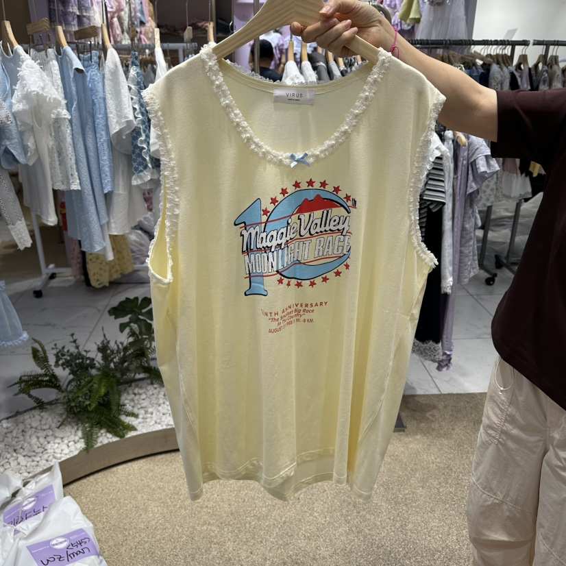 VIRUS韓國代購女士新品26夏季推薦職業26春夏熱賣吊帶背心VIRUS吊帶/背心
