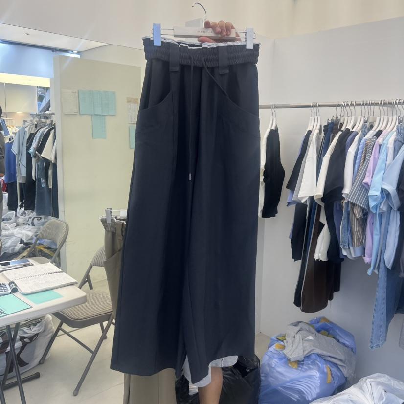 NON CLIP韓國直郵女裝新款時尚26夏季人氣休閑職業休閑褲NON CLIP休閑褲