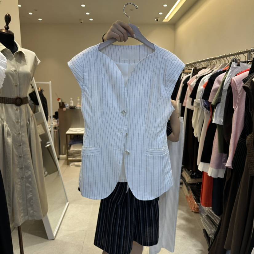 INNO東大門實拍韓國女裝新品職業時尚休閑26夏季推薦馬甲INNO馬甲