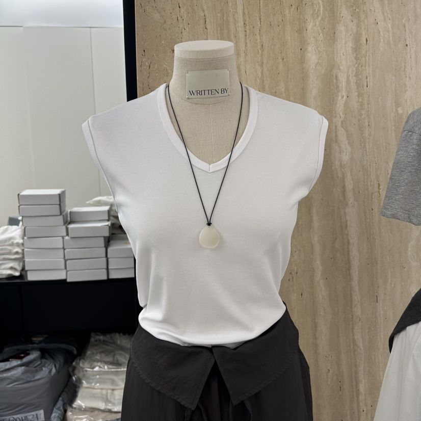 WRITTEN BY韓國東大門代購女裝新品休閑人氣吊帶背心無袖WRITTEN BY吊帶/背心