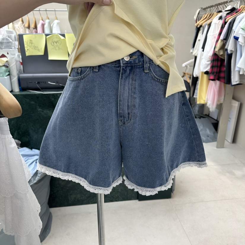 FORMING-P韓國直郵女裝新品推薦人氣時尚休閑26夏季短褲蕾絲FORMING-P短褲