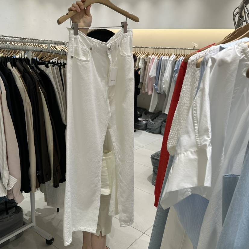 BLUEI-D/N SHARP韓國直郵女裝新品熱賣26春夏休閑休閑褲Blue i-d/N SHARP休閑褲