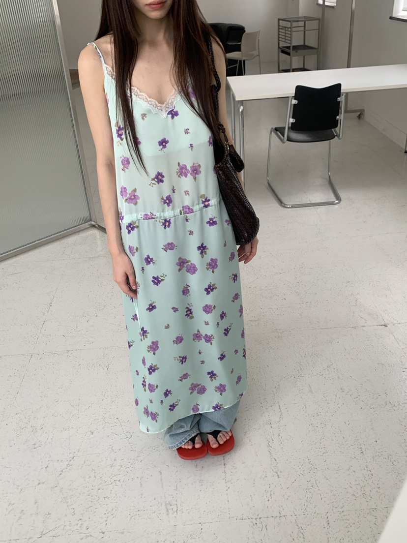 LOGARDEN韓國東大門直郵女士新款休閑人氣職業26夏季連衣裙LO GARDEN連衣裙