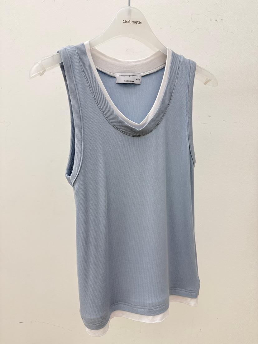 CM韓國東大門代購女裝新品熱賣26春夏人氣時尚休閑吊帶背心CM_centimeter吊帶/背心