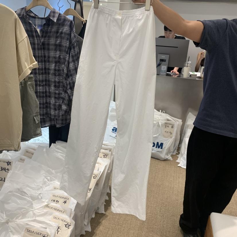 SELF SERVICE韓國代購女士新款時尚推薦26春夏人氣休閑褲SELF SERVICE休閑褲