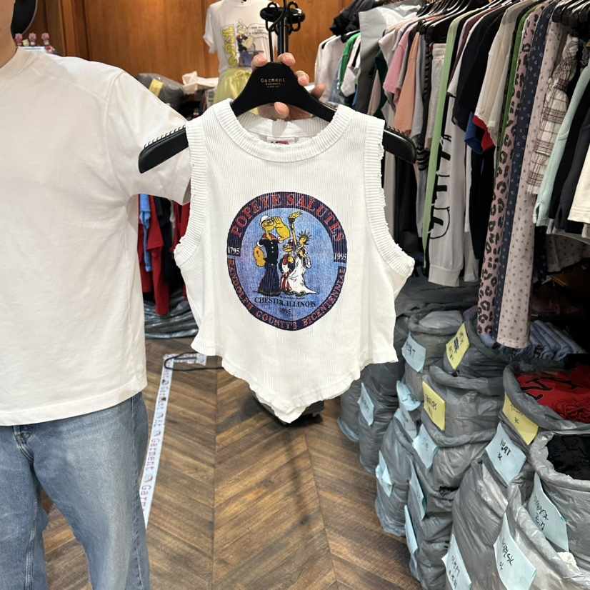 GARMENT-P韓國東大門代購女裝新款26夏季吊帶背心大力水手GARMENT吊帶/背心