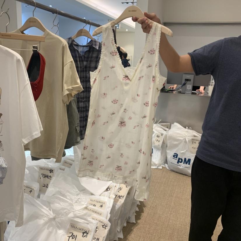 SELF SERVICE韓國代購女士新款推薦人氣休閑熱賣26春夏連衣裙SELF SERVICE連衣裙
