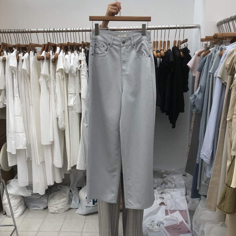 DRESS ROOM韓國直郵實拍女裝新品休閑26夏季職業休閑褲棉質DRESS ROOM休閑褲