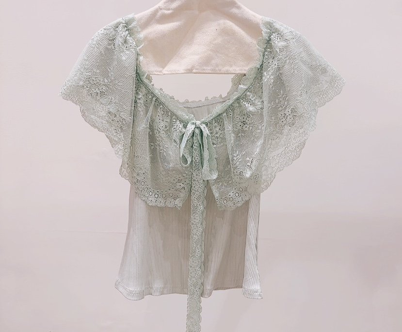 AWESOME-P東大門實拍韓國女士新品職業人氣26春夏襯衫蕾絲衫AWESOME-P襯衫/蕾絲衫